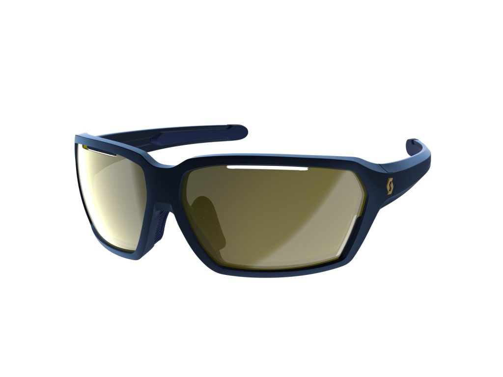 Sluneční brýle SCOTT Vector (Color Text submariner blue, Size Text gold chr enh)