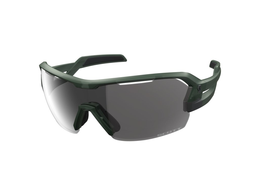 Sluneční brýle SCOTT Spur LS (Color Text kaki green, Size Text grey light sensitive + cl)