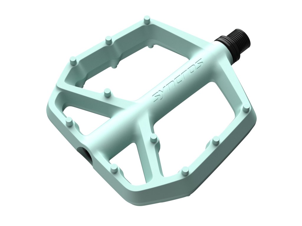 SYN Flat Pedals Squamish III surf spray blue large (Color Text surf spray blue, Size Text large)