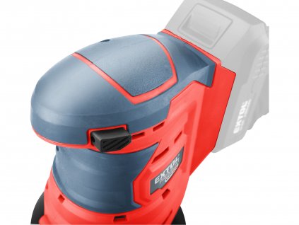 bruska excentrická aku SHARE20V, 125mm, 20V Li-ion, bez baterie a nabíječky