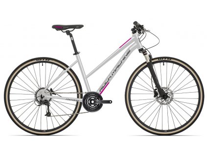 Rock Machine CrossRide 100 lady gloss light grey/dark grey/New pink 2021