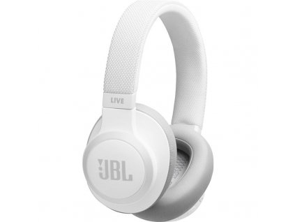 Sluchátka JBL LIVE 650BTNC bílá