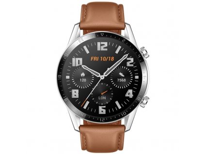 Chytré hodinky Huawei Watch GT 2 (46 mm) hnědé (55024470)