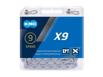 ŘETĚZ KMC X9 EPT NEREZNOUCÍ BOX  Nevíte kde uplatnit Sodexo, Pluxee, Edenred, Benefity klikni