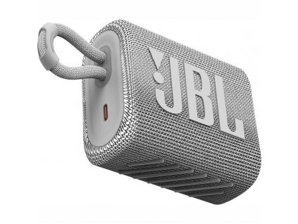 JBL GO3 bílý  Přenosný reproduktor  Akční a slevové nabídky na dotaz, služby je možné platit různými systémy