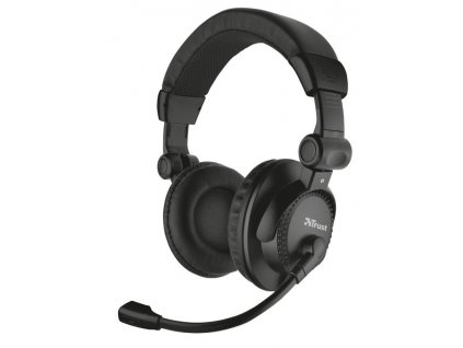 Headset Trust Como černý (21658)