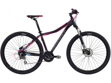 Maxbike Toba lady 29 2019 černý matný + růžová + modrá Pro registrované možnost akce až 15% sleva