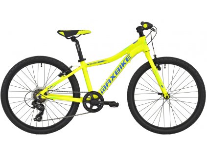 Maxbike Denali 24 2020 žlutý reflex + modrá - zelená Pro registrované zákazníky zajímavé bonusy, akce a to i na jiné značky naší nabídky modelů 2020