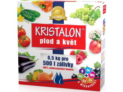 Hnojivo Agro Kristalon Plod a květ 0.5 kg  Nevíte kde uplatnit Sodexo, Pluxee, Edenred, Benefity klikni