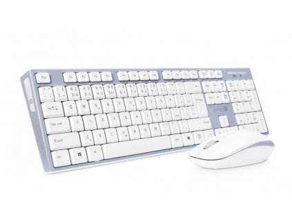 Connect IT CKM-7510-CS COMBO bezdrátový set klávesnice a myši, bílá  Nevíte kde uplatnit Sodexo, Pluxee, Edenred, Benefity klikni