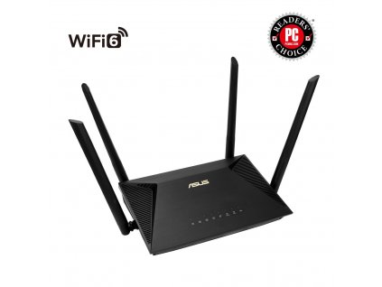 WiFi router Asus ASUS RT-AX53U WiFi 6, 3x GLAN, 1x GWAN, USB  Nevíte kde uplatnit Sodexo, Pluxee, Edenred, Benefity klikni