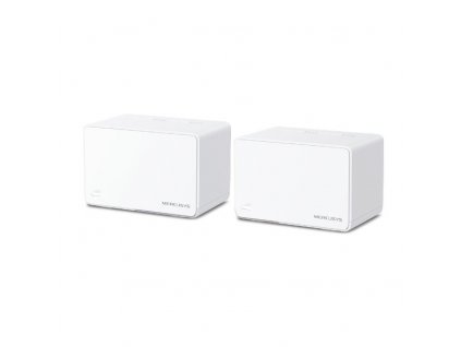 WiFi router TP-Link Mercusys Halo H80X(2-pack) WiFi 6, 3x GLAN, 2,4/5GHz, AX3000  Nevíte kde uplatnit Sodexo, Pluxee, Edenred, Benefity klikni