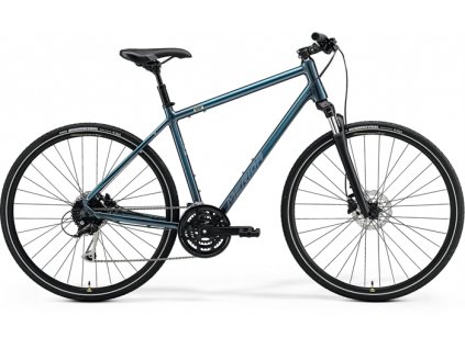 MERIDA CROSSWAY 100 Teal-Blue(Silver-Blue/Lime) XL(59)  Nevíte kde uplatnit Sodexo, Pluxee, Edenred, Benefity klikni