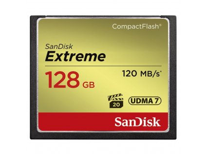 SanDisk Extreme Compact Flash 128GB  Nevíte kde uplatnit Sodexo, Pluxee, Edenred, Benefity klikni