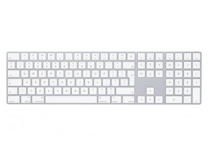 Apple Magic Keyboard s číselnou klávesnicí/ International English/ bílá  Nevíte kde uplatnit Sodexo, Pluxee, Edenred, Benefity klikni