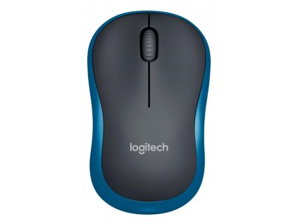 Logitech Wireless M185 černo/modrá  Nevíte kde uplatnit Sodexo, Pluxee, Edenred, Benefity klikni