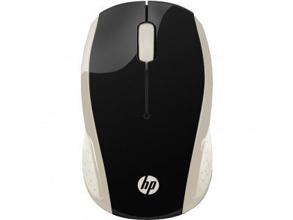 HP 200 bezdrátová myš zlatá  Nevíte kde uplatnit Sodexo, Pluxee, Edenred, Benefity klikni
