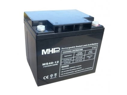 Baterie MHPower MS40-12 VRLA AGM 12V/40Ah  Nevíte kde uplatnit Sodexo, Pluxee, Edenred, Benefity klikni