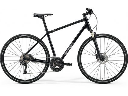 MERIDA CROSSWAY XT-EDITION Glossy Black(Matt Silver) XL(59)  Nevíte kde uplatnit Sodexo, Pluxee, Edenred, Benefity klikni