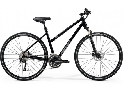 MERIDA CROSSWAY 300 Glossy Black(Matt Silver) W-S(47)  Nevíte kde uplatnit Sodexo, Pluxee, Edenred, Benefity klikni