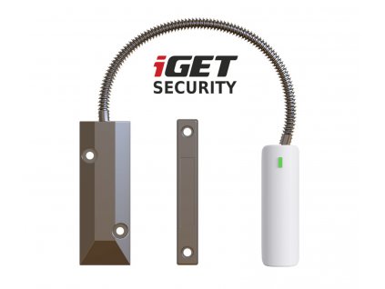 Senzor iGET SECURITY EP21 Bezdrátový magnetický pro železné dveře/okna/vrata pro alarm iGET SECURITY M5  Nevíte kde uplatnit Sodexo, Pluxee, Edenred, Benefity klikni