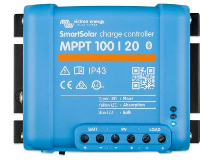 Victron SmartSolar 100/20 MPPT solární regulátor  Nevíte kde uplatnit Sodexo, Pluxee, Edenred, Benefity klikni