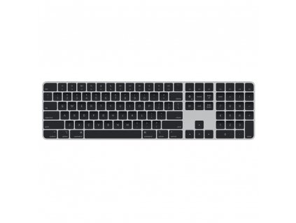 Apple Magic Keyboard s Touch ID a číselnou klávesnicí pro Macy s čipem Apple – český – černé klávesy  Nevíte kde uplatnit Sodexo, Pluxee, Edenred, Benefity klikni
