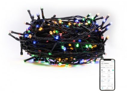 IMMAX NEO LITE SMART vánoční LED osvětlení - řetěz, 400ks diod WW+RGB, Wi-Fi, TUYA, 40m  Nevíte kde uplatnit Sodexo, Pluxee, Edenred, Benefity klikni