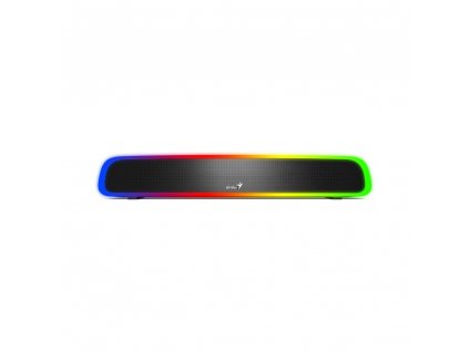 Genius USB SoundBar 200BT s RGB podsvícením černý  Nevíte kde uplatnit Sodexo, Pluxee, Edenred, Benefity klikni
