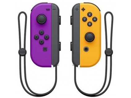 Nintendo Joy-Con Pair neonově fialový/neonově oranžový  Nevíte kde uplatnit Sodexo, Pluxee, Edenred, Benefity klikni