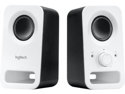 Logitech repro Z150 Multimedia Speakers/ 2.0/ 3W/ 3.5mm jack/ Snow White-bílý  Nevíte kde uplatnit Sodexo, Pluxee, Edenred, Benefity klikni