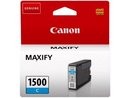 Canon inkoustová náplň PGI-1500 C azurová  Nevíte kde uplatnit Sodexo, Pluxee, Edenred, Benefity klikni
