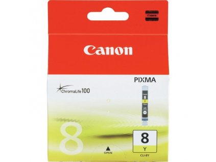 Canon inkoustová náplň CLI-8Y/ žlutá  Nevíte kde uplatnit Sodexo, Pluxee, Edenred, Benefity klikni