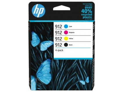 HP 912 CMYK Original Ink Cartridge 4-Pack  Nevíte kde uplatnit Sodexo, Pluxee, Edenred, Benefity klikni