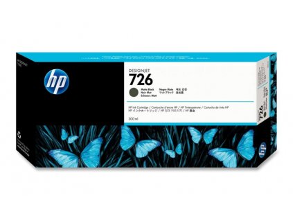 HP inkoustová kazeta Designjet HP 726 černá matná originál  Nevíte kde uplatnit Sodexo, Pluxee, Edenred, Benefity klikni