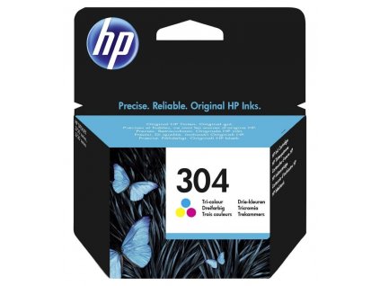 HP 304 Tříbarevná originální inkoustová kazeta  Nevíte kde uplatnit Sodexo, Pluxee, Edenred, Benefity klikni