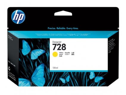 HP 728 130-ml žlutá DesignJet Ink Cartridge  Nevíte kde uplatnit Sodexo, Pluxee, Edenred, Benefity klikni