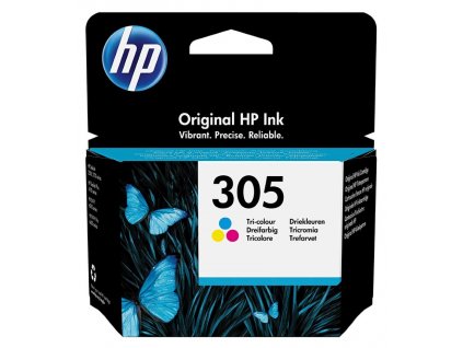 HP inkoustová kazeta 305 CMY pro DeskJet 2300, 2710, 2720, DeskJet Plus 4100  Nevíte kde uplatnit Sodexo, Pluxee, Edenred, Benefity klikni