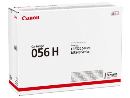 Canon originální toner CRG-056 H/ černý, pro MF542x, MF543x, LBP325x  Nevíte kde uplatnit Sodexo, Pluxee, Edenred, Benefity klikni