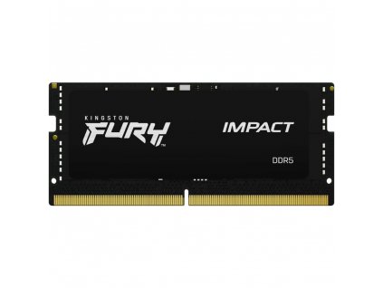 Kingston Fury Impact 16GB 4800MHz CL38 DDR5 SO-DIMM Black  Nevíte kde uplatnit Sodexo, Pluxee, Edenred, Benefity klikni