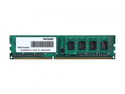 PATRIOT Signature 4GB DDR3L 1600MHz / DIMM / CL11 / 1,35V  Nevíte kde uplatnit Sodexo, Pluxee, Edenred, Benefity klikni