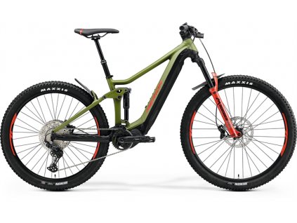 MERIDA eONE-FORTY 500 Matt Green/Black(Race Red) L(43)  Nevíte kde uplatnit Sodexo, Pluxee, Edenred, Benefity klikni