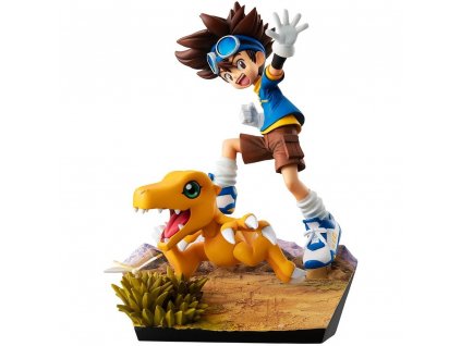 Figurka Digimon Adventure G.E.M. Series 20th Anniversary - Taichi Yagami & Agumon 12 cm  Nevíte kde uplatnit Sodexo, Pluxee, Edenred, Benefity klikni