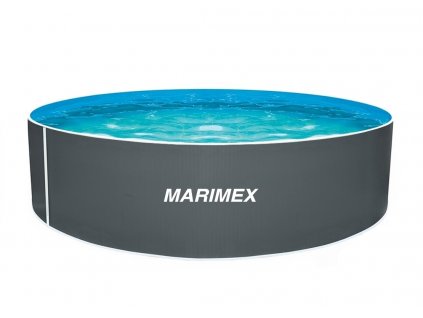Bazén Marimex Orlando 3,66 x 0,91m ŠEDÝ + skimmer Olympic (bez hadic a schůdků)  Nevíte kde uplatnit Sodexo, Pluxee, Edenred, Benefity klikni