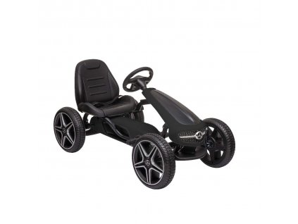 MERCEDES BENZ PEDAL GO KART BLACK - šlapací autíčko  Nevíte kde uplatnit Sodexo, Pluxee, Edenred, Benefity klikni