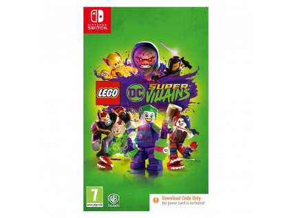 LEGO DC Super-Villains (Code in Box) (Switch)  Nevíte kde uplatnit Sodexo, Pluxee, Edenred, Benefity klikni