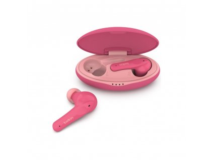 Belkin SOUNDFORM™ Nano dětská bezdrátová sluchátka růžová  Nevíte kde uplatnit Sodexo, Pluxee, Edenred, Benefity klikni