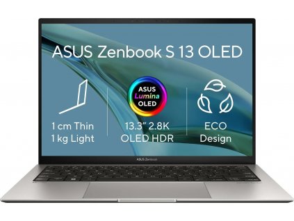 ASUS Zenbook S 13 OLED UX5304VA-OLED075W Silver  Nevíte kde uplatnit Sodexo, Pluxee, Edenred, Benefity klikni