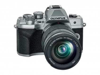 Digitální fotoaparát Olympus E-M10 Mark IV 1415-2 kit silver/black  Nevíte kde uplatnit Sodexo, Pluxee, Edenred, Benefity klikni