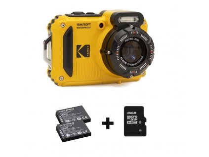 Digitální fotoaparát Kodak WPZ2 Yellow bundle  Nevíte kde uplatnit Sodexo, Pluxee, Edenred, Benefity klikni